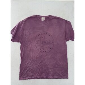 Trevecca Nazarene College T Shirt Men's XL Purple‎ Comfort Colors Soft EUC